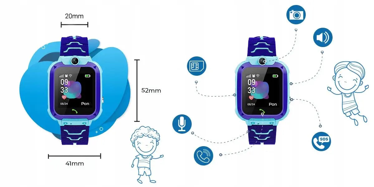 Pametni sat za djecu KiddoWatch Pro