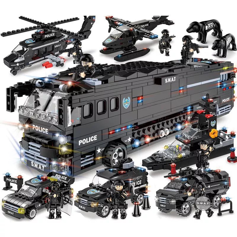 SWAT team set kockica – 1014 komada