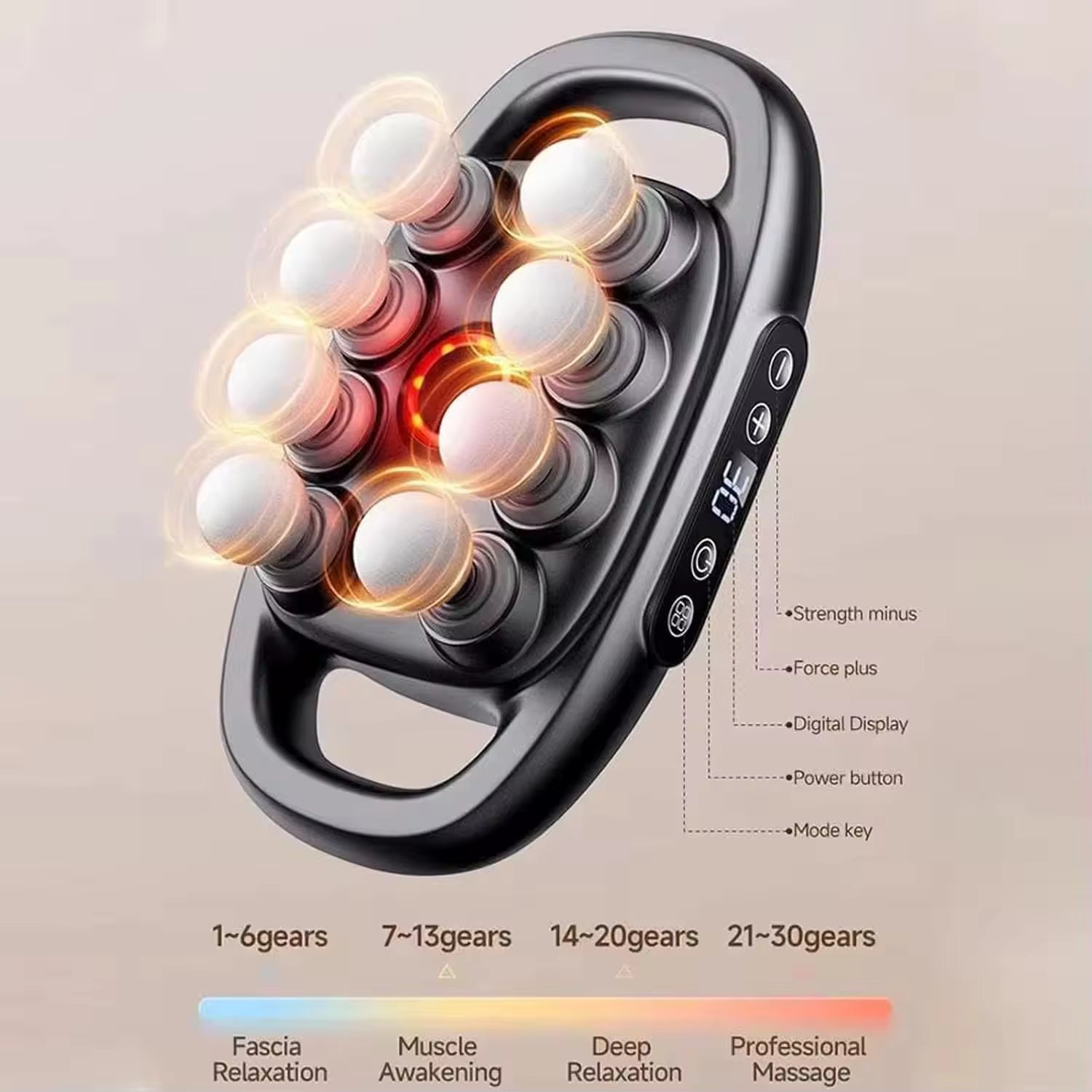 Multifunkcionalni masažer BodyPulse 16