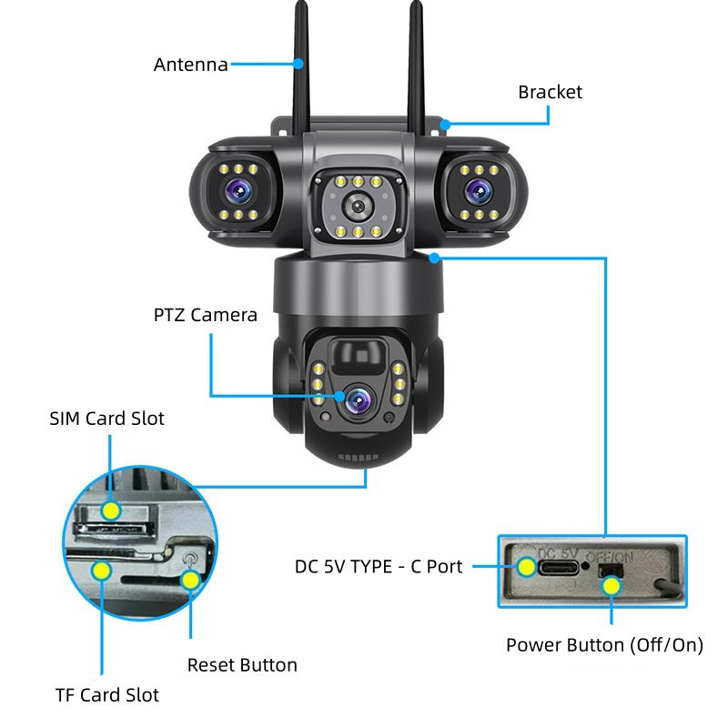 NARVO Solarna kamera GUARD 3