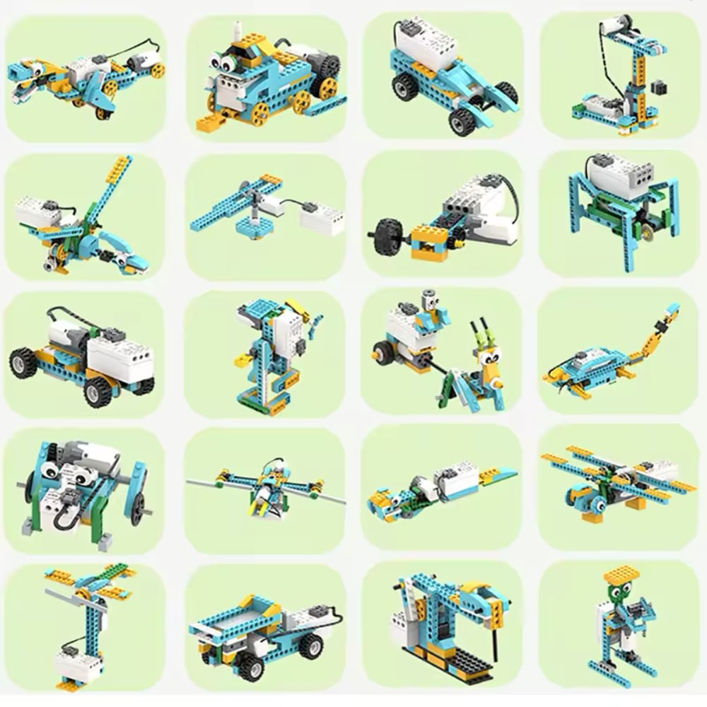 Robotički set za male inžinjere 50u1