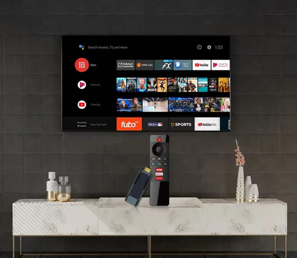 Smart TV Stick 4K, HDMI, ANDROID