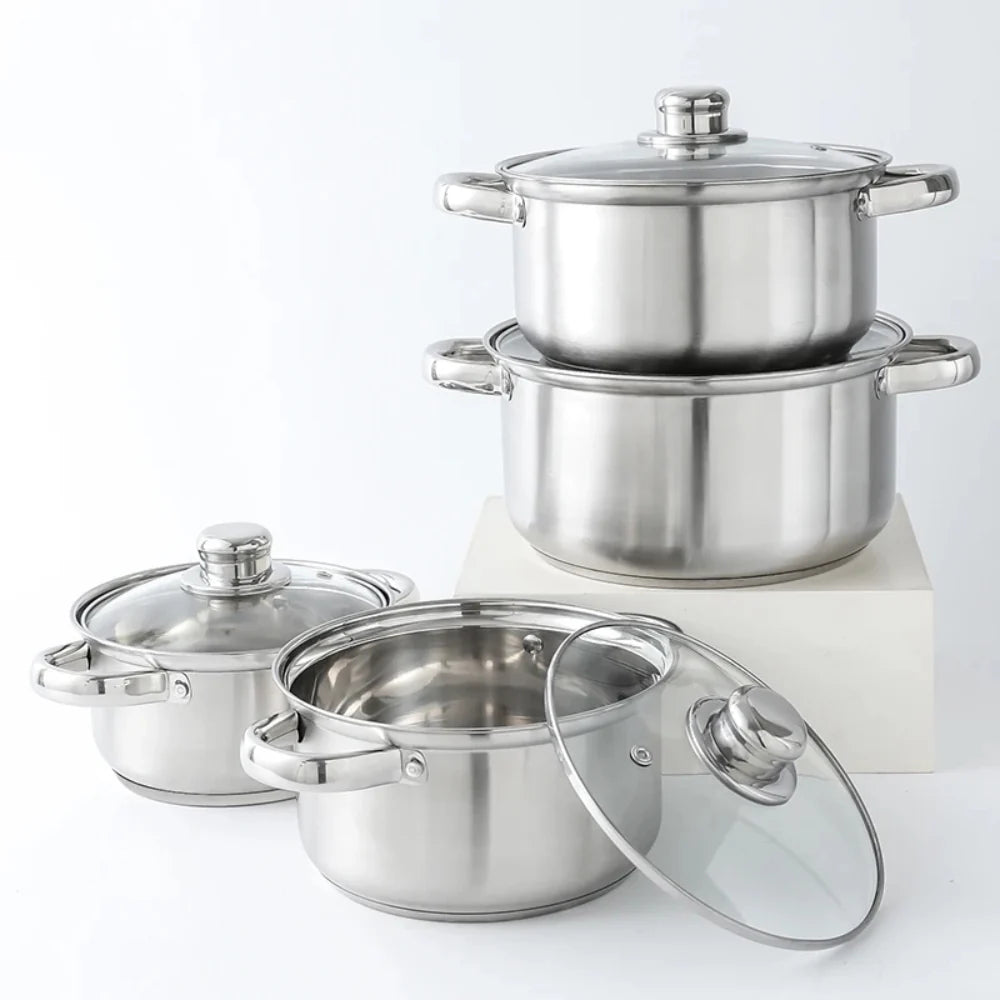Inox set posuđa 12u1