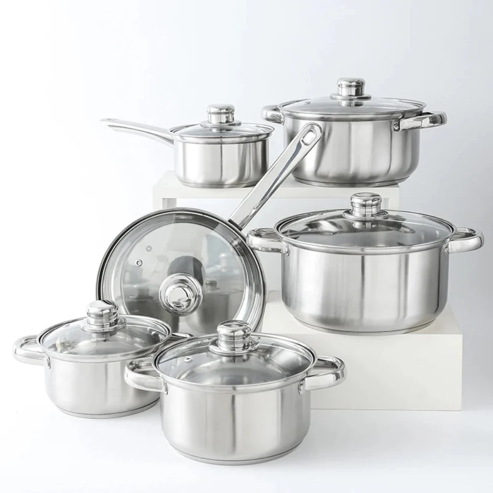 Inox set posuđa 12u1