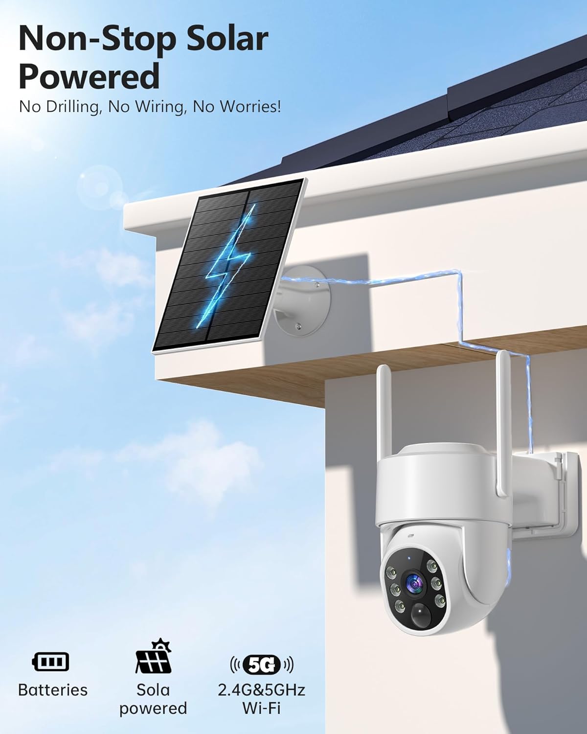 NARVO Solarna kamera GUARD 1